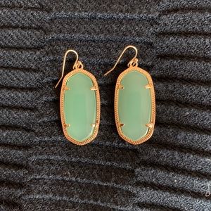 Kendra Scott Mint Green Earrings